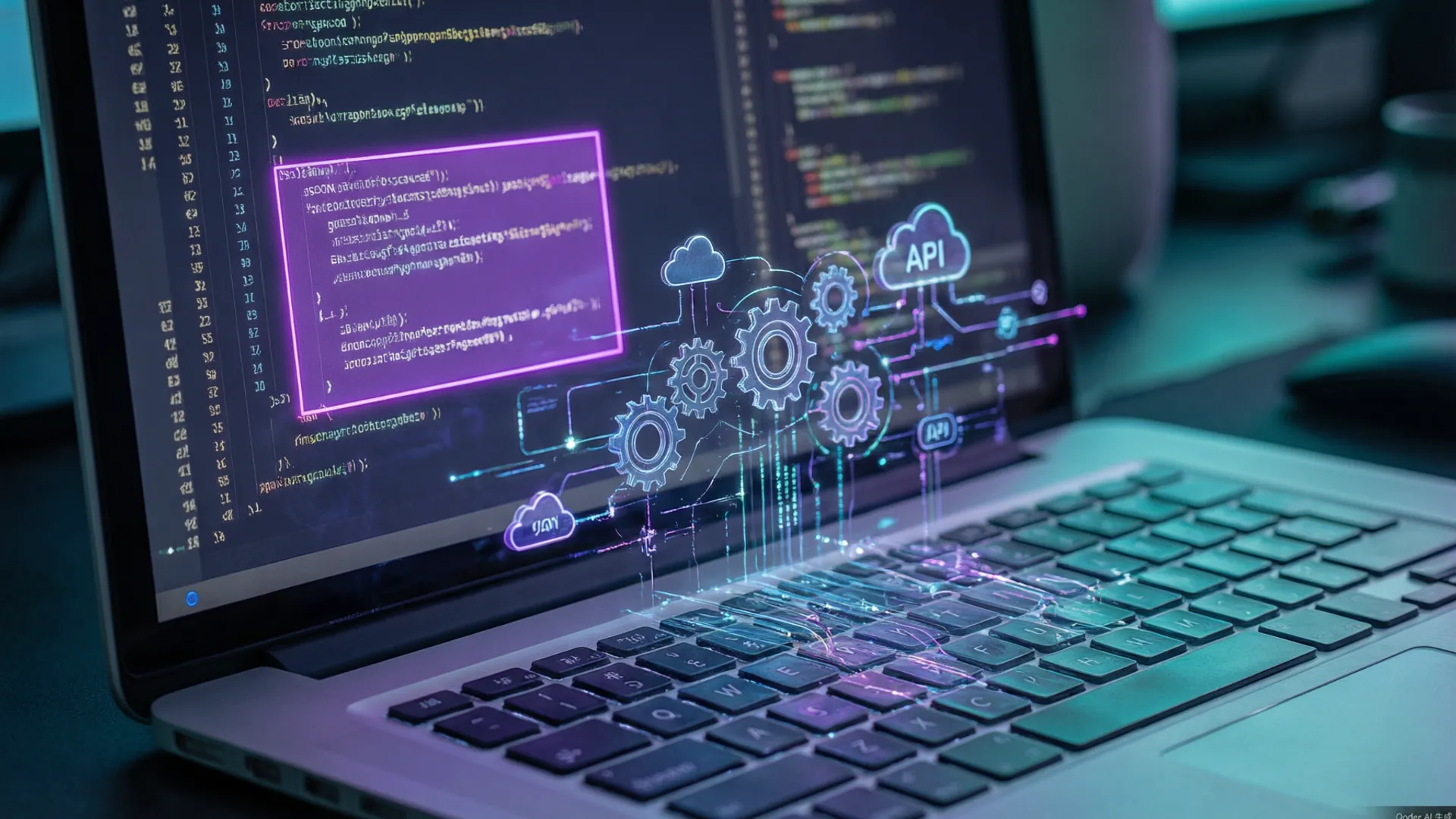 Kimi K3 function calling API code with tool schema definitions on screen